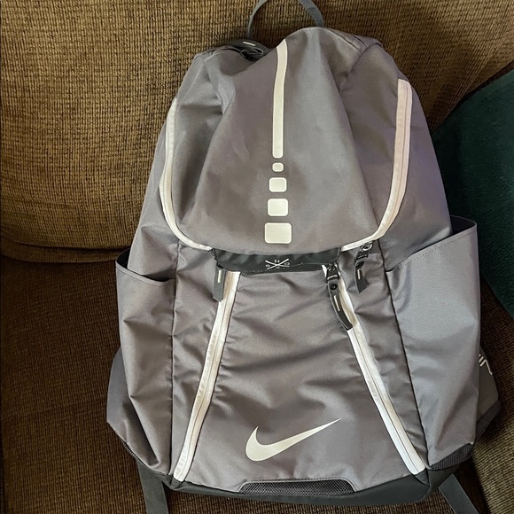Nike Charcoal and White Men's Backpack